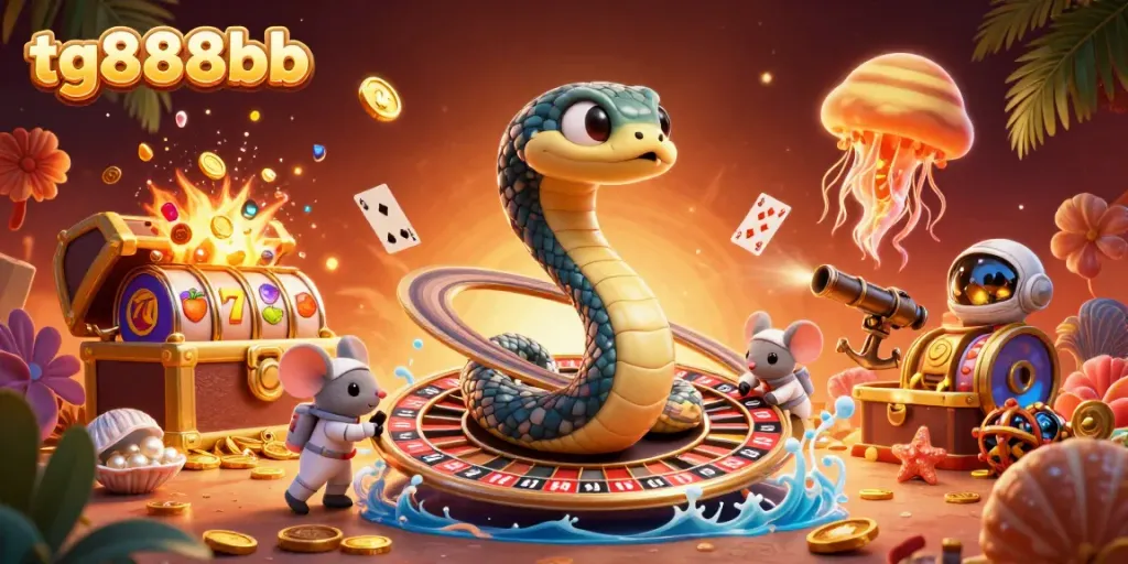 Engage with tg888bb's unique gambling experience featuring cosmic gaming elements.
