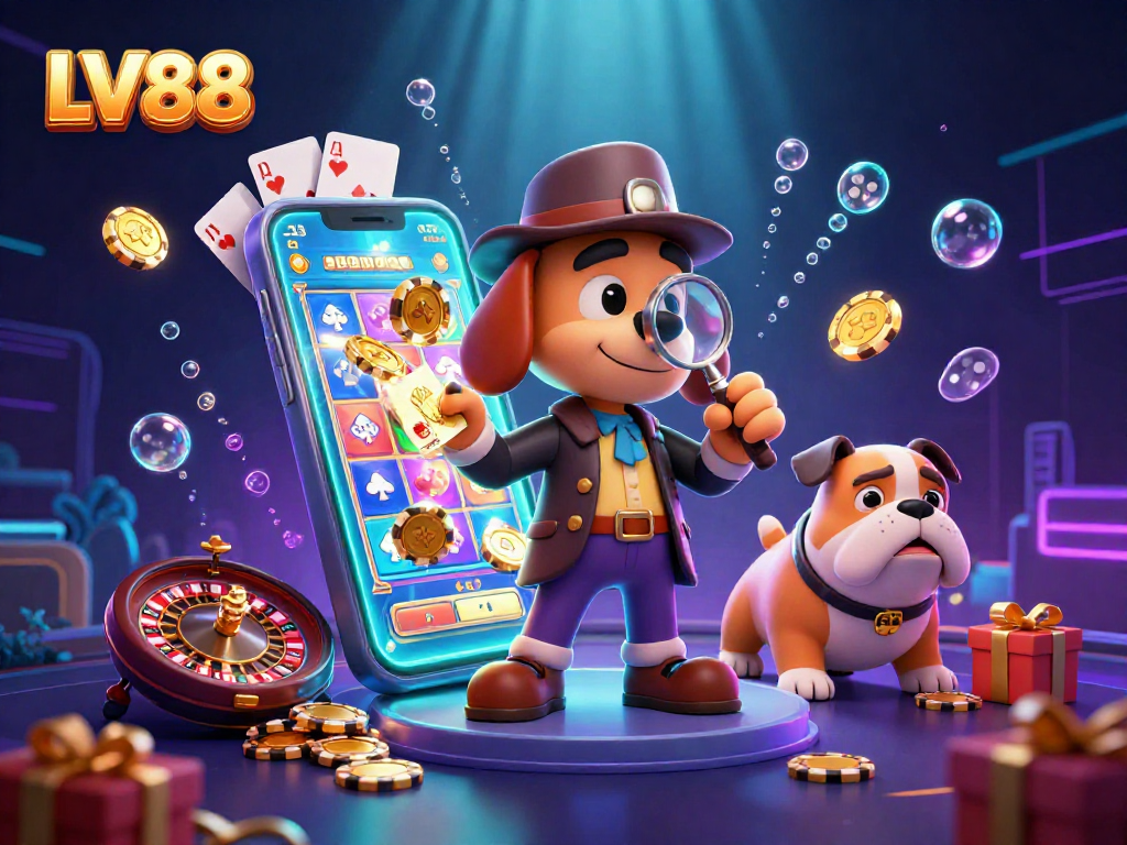 Engage in thrilling gameplay at LV88 with immersive casino elements and vibrant graphics.