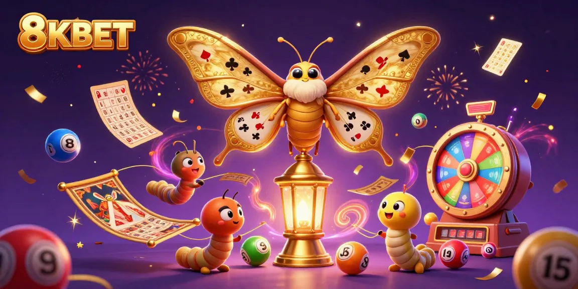 Ánh sáng rực rỡ từ 8KBET trong một thế giới casino đầy màu sắc
