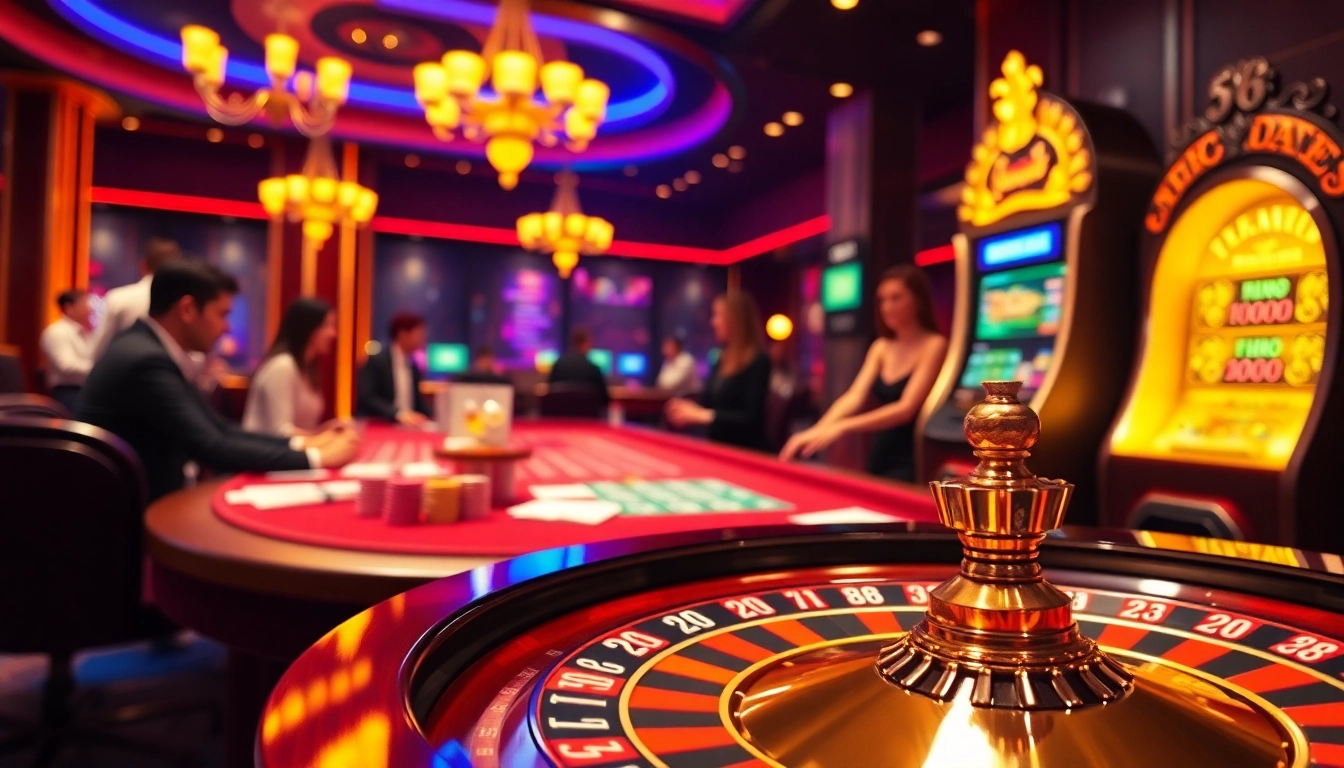 S8 homepage features a vibrant casino scene depicting poker chips and a roulette wheel for an engaging experience.