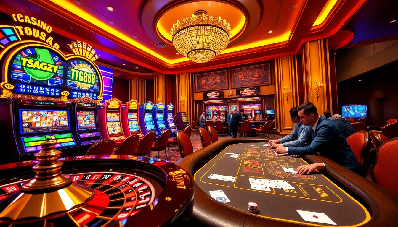 Experience the excitement of tg88 online casino with vibrant games and thrilling betting action.