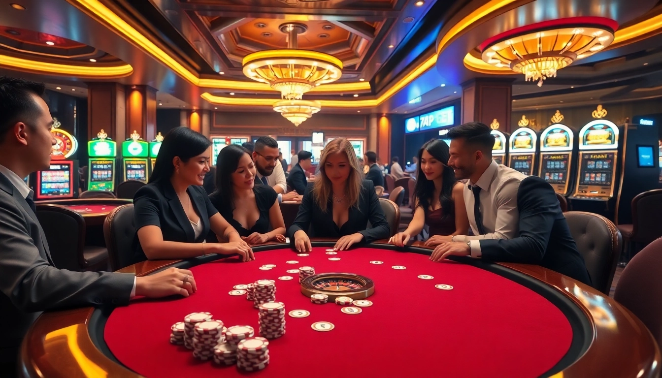 Experience high-stakes excitement with 789P BET at a luxurious casino table.