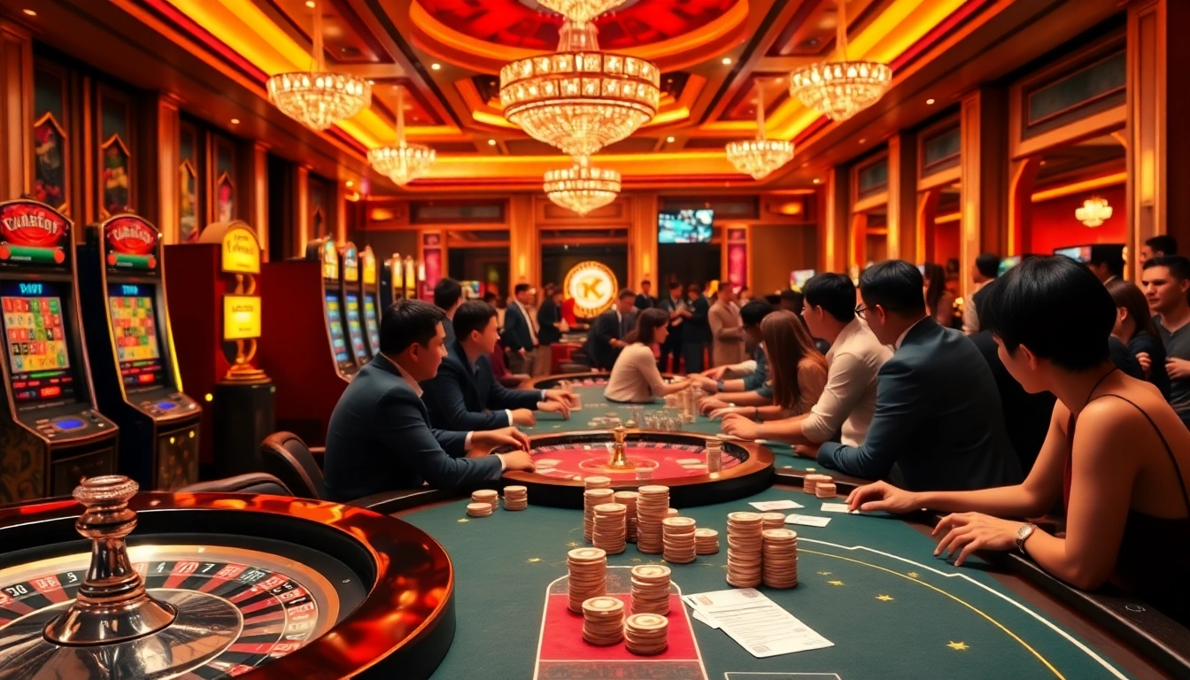 Experience thrilling gambling excitement on https://luongsontv23.com/ with vibrant poker games and lively casino tables.