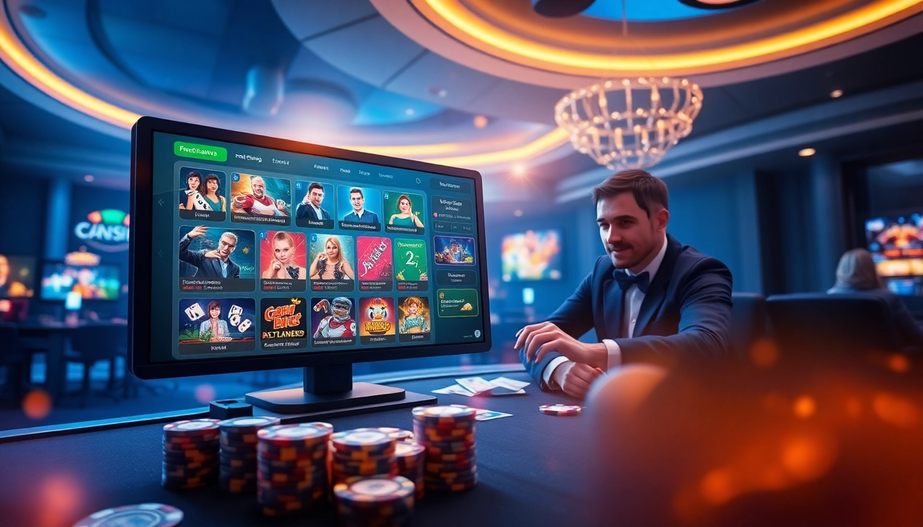 Engaging online betting experience at https://onew88.com/ featuring a modern casino atmosphere.