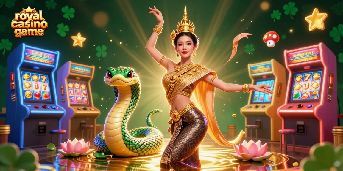 Experience the royal casino game with vibrant slot machines, captivating characters, and enchanted elements in a thrilling online setting.