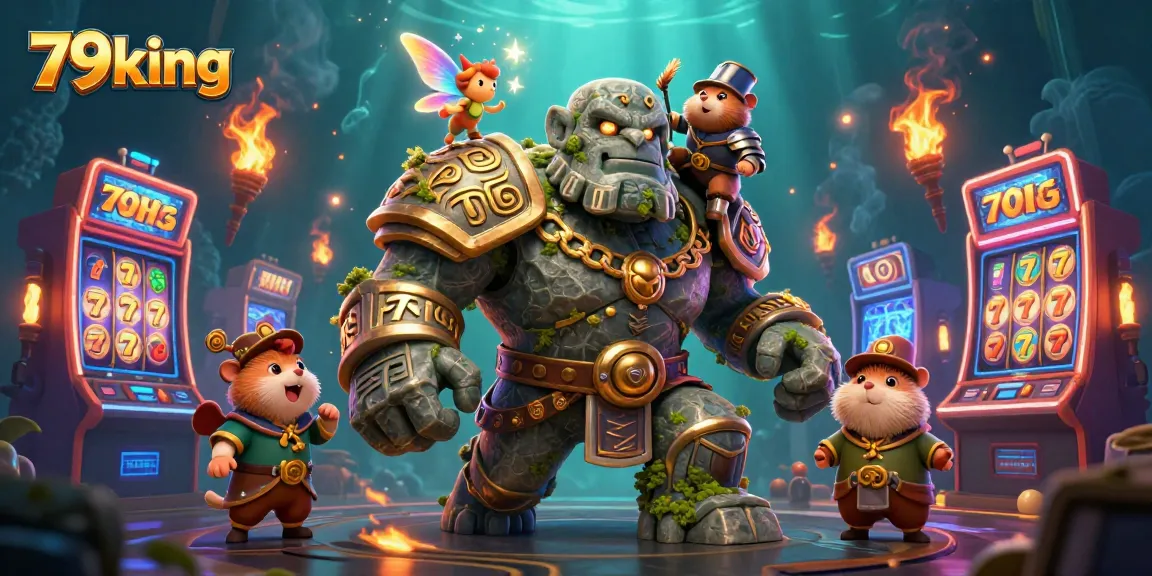 Experience the excitement of 79king online casino with dynamic slot machines and magical characters.
