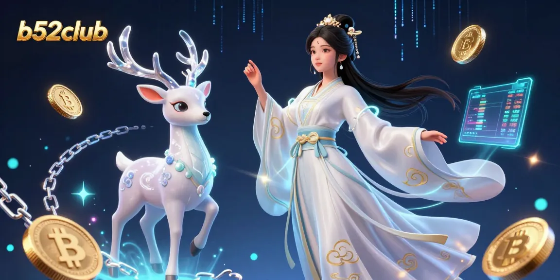 Experience thrilling gaming action at b52club with vibrant visuals and dynamic crypto elements.