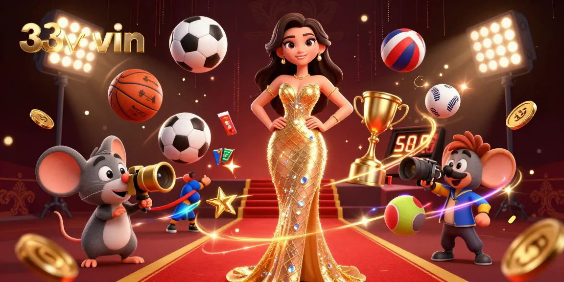 Play and win big at 33win with dynamic sports betting elements and glamorous characters.