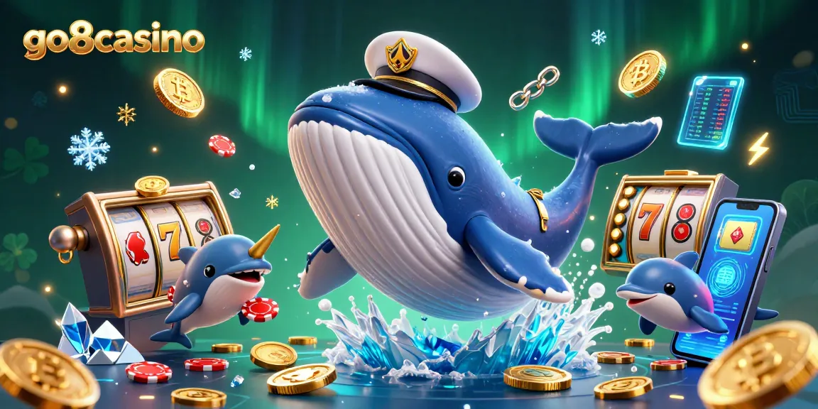 Experience the thrill of go8casino with exciting games and dazzling jackpots in a vibrant illustration.