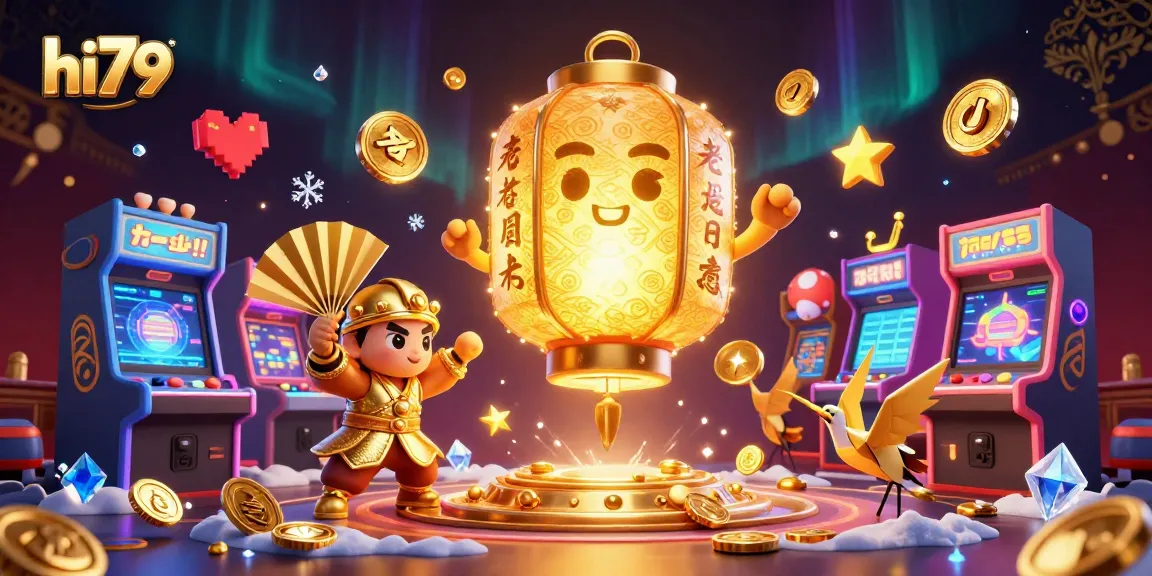 Engage in thrilling gameplay at hi79 casino featuring a vibrant night market atmosphere.