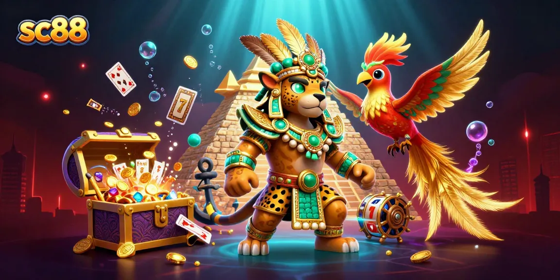 Engage with thrilling adventures at sc88 casino featuring colorful slot reels and dynamic characters.