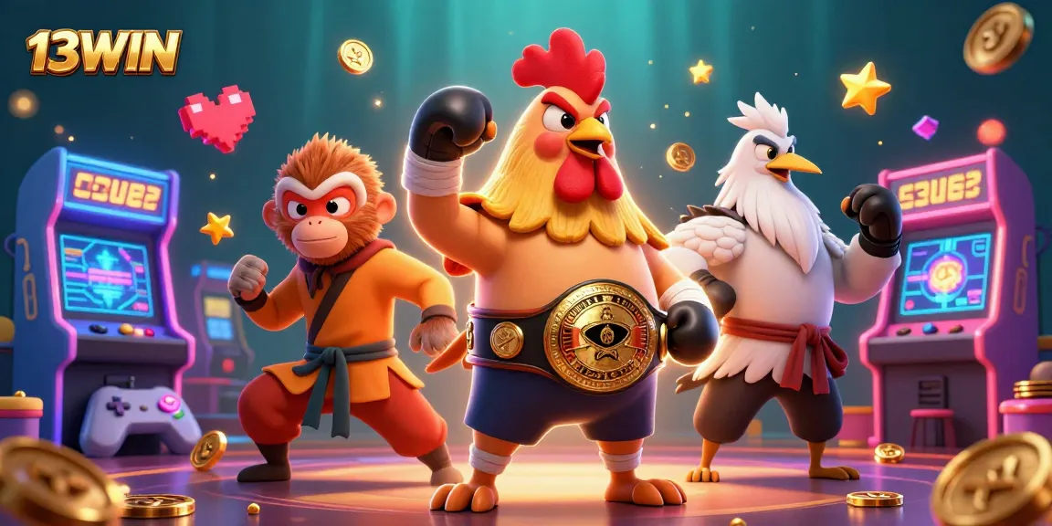 Engage with 13WIN's thrilling 3D casino adventures featuring colorful gameplay and dynamic characters.
