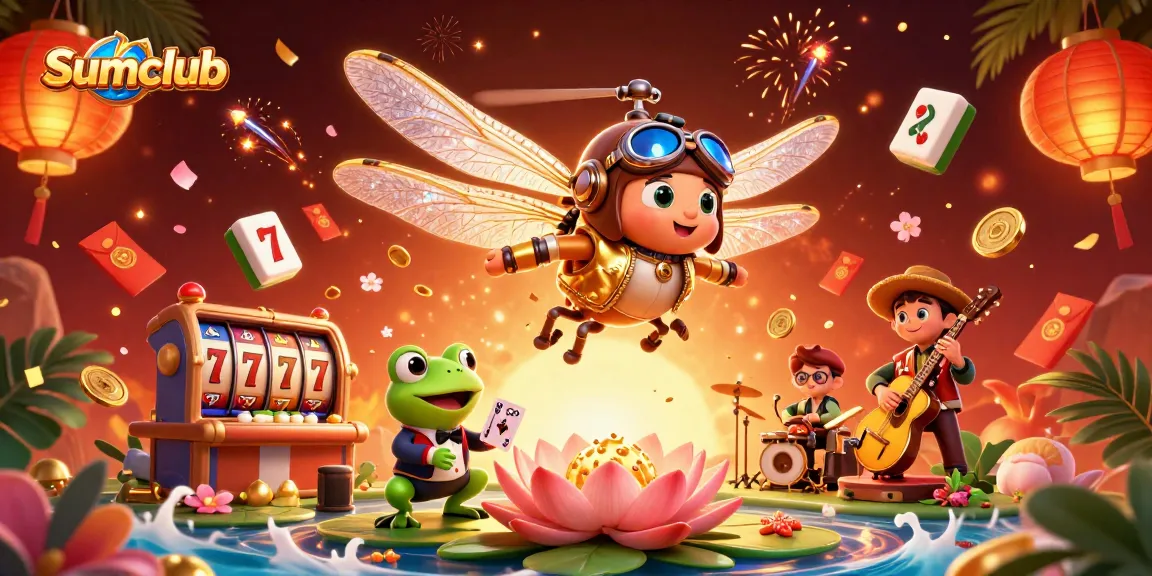 Experience thrilling games at Sumclub with vibrant casino elements and dynamic action.